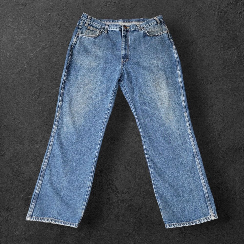Vintage Y2K Dickies Jeans Men's 42x32‎ Distressed Blue Denim Relaxed Fit Pants